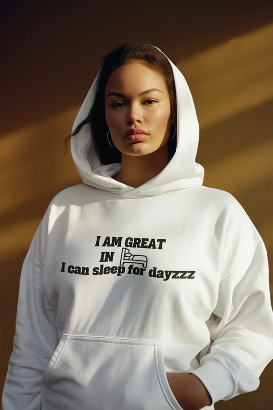 I am good in bed Hoodie